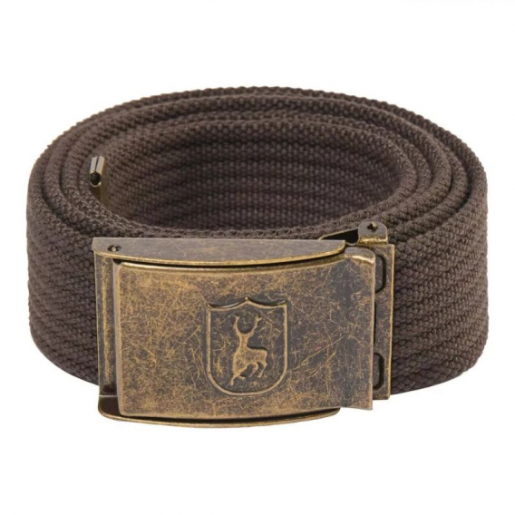 Deerhunter Canvas Belt - plátený opasok, hnedý